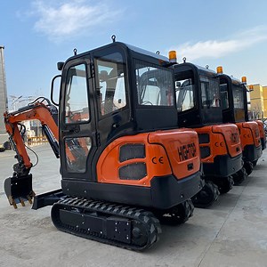 [Hot Item] CE/EPA Bagger Mini Digger Boom Swing Excavator Machine Mini Excavator 2 Ton