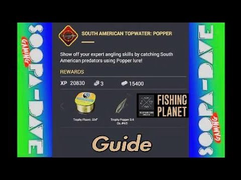 Fishing Planet - South American Topwater Popper Mastering Mission