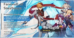 What are the chances of getting Childe and Rosaria from the new banner in Genshin Impact?