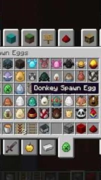 How to get and use a chicken spawn egg #shorts