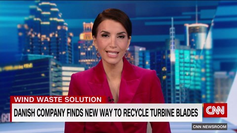Danish company finds new way to recycle turbine blades