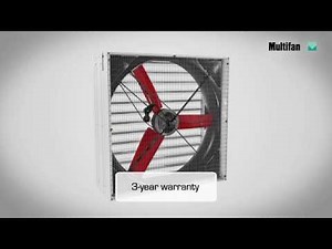 Multifan Galvanized Box Fan