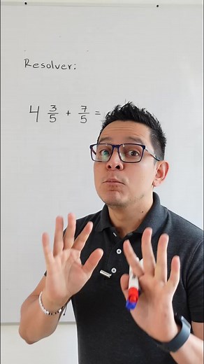 1M views · 38K reactions | Fracción mixta más impropia. #matematicas #math | Profe Jesús Grajeda Rosas | Facebook