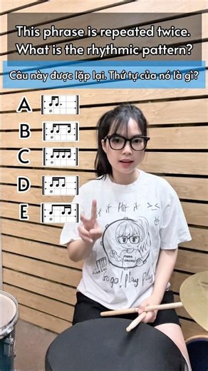 luyện nghe nhé! #toradrums #drumlessons #eartrainingchallenge