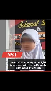 979K views · 6.9K reactions | #NSTTV A video of an 8-year-old girl speaking #English with an American accent to her teacher is making its rounds on social media because she credits her good command of English to watching #YouTube and #TikTok videos. Read here: https://www.nst.com.my/news/nst-viral/2024/06/1062785/nstviral-primary-schoolgirl-impresses-her-self-taught-command-english | NST Online | Facebook