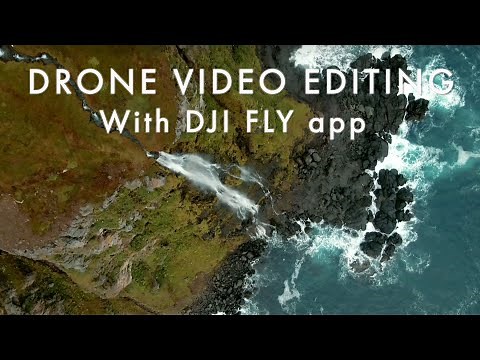 VIDEO editing with DJI FLY app