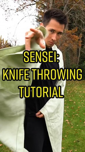 Sensei: Knife Throwing Tutorial #naruto #sensei #anime #skill #throw #sharingan #kakashi
