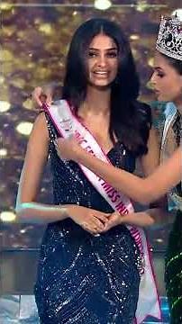 Manasa Varanasi Crowning Moment | Femina Miss India 2020 | #shorts