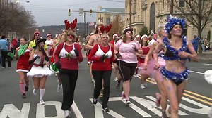 Fourth Annual Santa Speedo Run