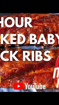 How to make Baby Back Ribs in the Oven ⏰ One Minute Recipe