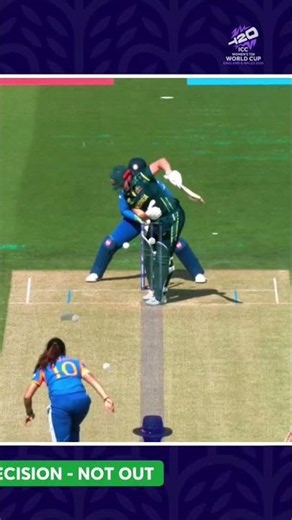 Just the start India needed as Renuka Singh traps Georgia Voll plumb ☝️ #T20WorldCup