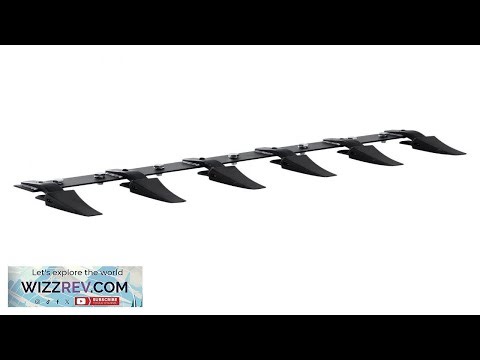 VEVOR Bucket Tooth Bar 48'' Heavy Duty Tractor Bucket 6 Teeth Bar