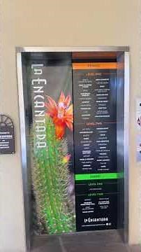 Kone elevator and Kone escalators at La Encantada shopping center Tucson AZ