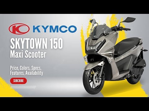 NEW 2025 Kymco Skytown 150: Price, Colors, Specs, Features, Availability