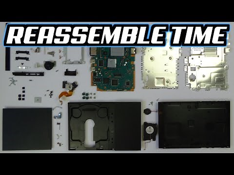 Sony PlayStation 2 Slim - REASSEMBLE (46 Parts)