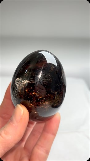 Pacific Minerals on Instagram: "Very high grade Astrophyllite Egg with lustrous reddish bronze crystals 🤩🤩 From Khibiny Massif, Kola Peninsula, Murmanskaja Oblast’, Russia #astrophyllite #wow #happyeaster #pacificminerals"