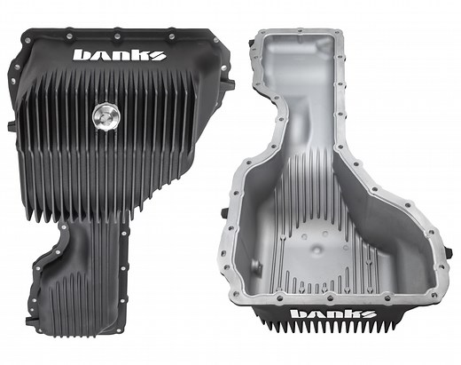 97740/42 | Banks CoolRunner Oil Pan for 2017-2024 Chevy/GMC 2500/3500 6.6L Diesel L5P