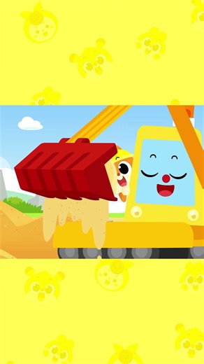 Go, Excavator! 🚧 | Construction Vehicles | Nursery rhymes & Kids Song | #Cheetahboo #shorts