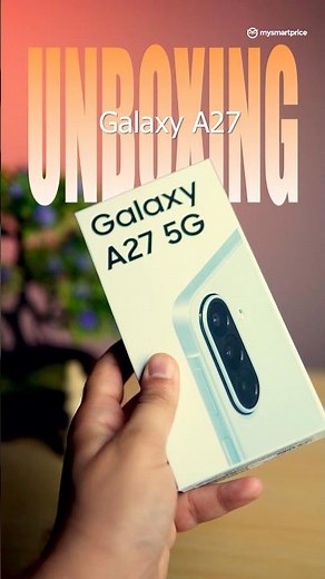 Samsung A27 Unboxing # #tech #unboxing #samsung #samsunggalaxy