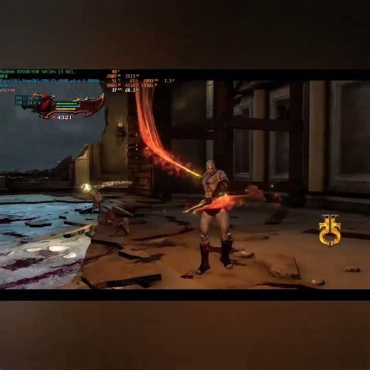 Hermes vs kratos,god of war 3,rpcs3,parte 1.