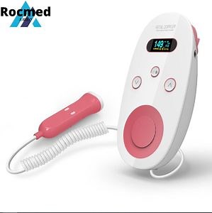 Home Use Price Fetus Heart Rate Detection Patient/Fetal/Maternal Monitor Fetal Monitor Hospital Handheld LCD Fetal Doppler for Pregnancy Baby Doppler