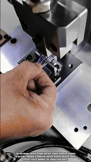 Best Innovation Wire Harness Machine: Way to Pierce Multi-Core Terminals