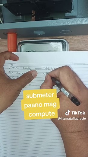 electric bill submeter paano mag compute #wiringtutorial
