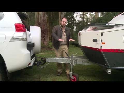 Tvan Camper Trailer - Jockey wheel.
