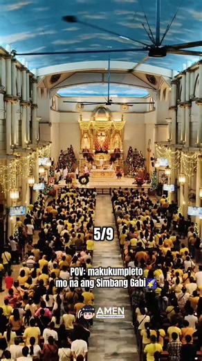 POV: makukumpleto mo na ang #SimbangGabi 😱🌠🎄 #MisaDeAguinaldo #MisaDeGallo #AMEN