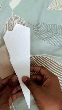How to make easy paper rocket in 1 minutes