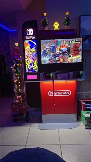 Ready for Splatfest Splatoon 3 Frosty Fest on Nintendo Switch Kiosk! 🥰 #frostyfest #splatoon3