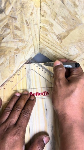 How to measure wood angles #woodworking #carpentry #woodwork #tipsntricks #diy