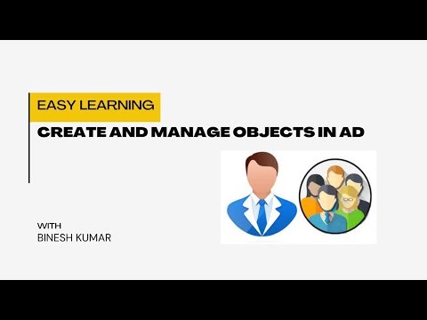 Create User Accounts in Active Directory and more