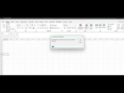 Excel Automation Project | Consolidate Multiple Sheets into One Master Sheet | VBA Real-Time Project