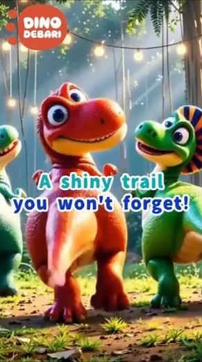 Dino Poop Party! 💩🦕 Funny & Educational Dinosaur Poop Song for Kids | DebariTV