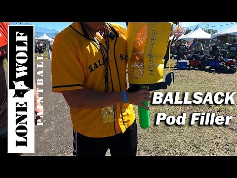 BALLSACK Paintball Pod Filler & Reload System | Lone Wolf Paintball