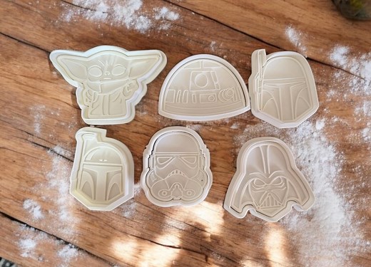 Star Wars Themed Cookie Cutters - Jedi-worthy Collection for Galactic Parties - Etsy