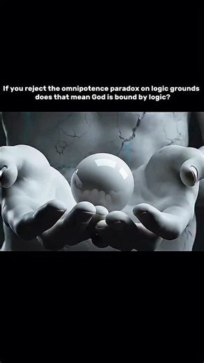 INFYNITY LEARNS on Instagram: "If you reject the omnipotence paradox on logic grounds — does that mean God is bound by logic? #Omnipotence #Philosophy #Logic #Miracles #Theology #Atheism #Theism #Debate #Religion #CriticalThinking #Metaphysics #Existential #FaithVsReason #InfynityLearns #ThoughtExperiment #ReligiousStudies #LogicParadox #PhilosophyShorts #MindBlown #AskTheBigQuestions #Skepticism #Belief #Reason #CivilDebate #ScienceAndFaith"