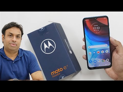 Moto E7 Power Budget Smartphone Unboxing Gaming & Overview