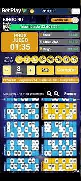 COMO GANÉ EL BINGO BET PLAY | 96 CARTONES