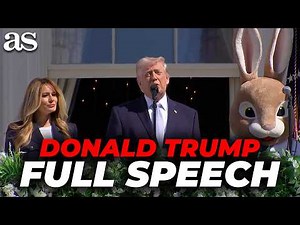 TRUMP delivers POWERFUL EASTER SPEECH at White House Egg Roll