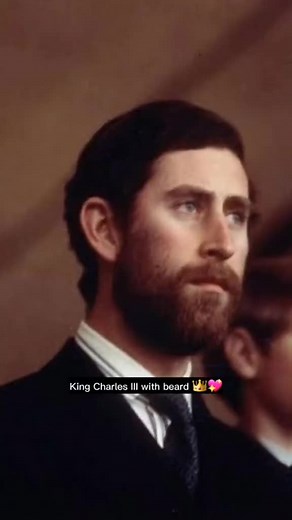 King Charles III with Beard - Monarchy Royalty Edit