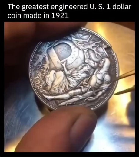 VILE CROW | Technology | History | Stories | KAIF on Instagram: "This isn’t just a $1 coin — it’s a surviving fragment of American history. Minted in 1921, the Morgan Dollar represents an era when money was designed with pride, symbolism, and artistic mastery. Every line reflects power, industry, and a nation defining its identity through craftsmanship. More than a century later, it’s no longer about face value. It’s about legacy. Proof that even the smallest objects can outlive generations and 