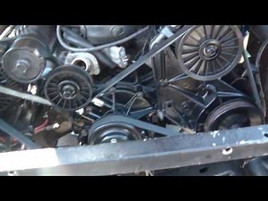 Early Bronco Factory Serpentine Belt Conversion 351W saginaw and hydroboost