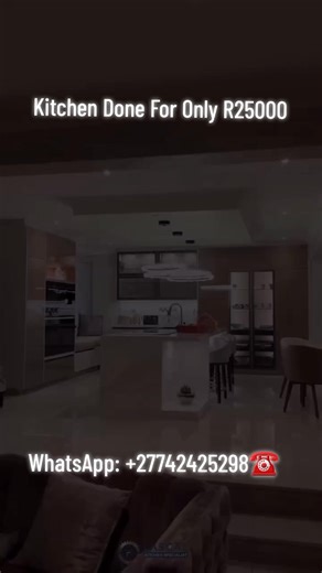 Stunning Waterfall Country Kitchen Design