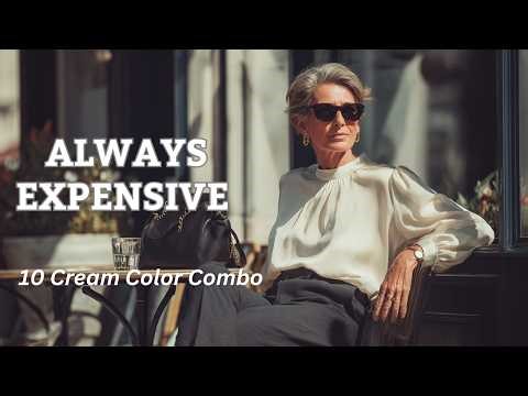 Cream Outfits That Always Look Expensive — 10 Color Combos for Women Over 50