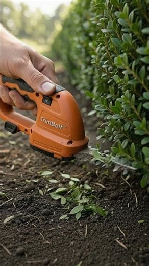 Tiny Hedge Trimmer That Actually Works! 🌿🔥