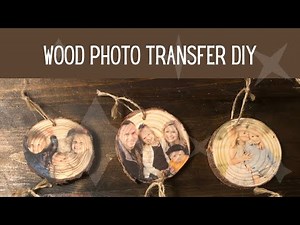 Wood Photo Transfer| Transferring Pictures to Wood Using Mod Podge