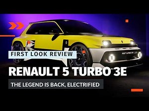 Renault 5 Turbo 3E (2027) First Look Review | 540hp Electric Mini-Supercar, Specs, Interior