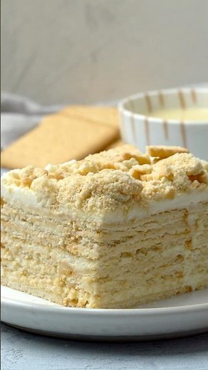 Milchmädchen-Kuchen 🥛🍰 #EinfachTasty#MilchmädchenKuchen#NoBakeKuchen#Blitzrezept#KuchenOhneBacken